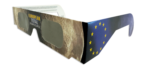 European Flag Eclipse Glasses