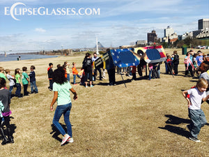 Creating Eclipse Awareness Through Record Breaking Glasses